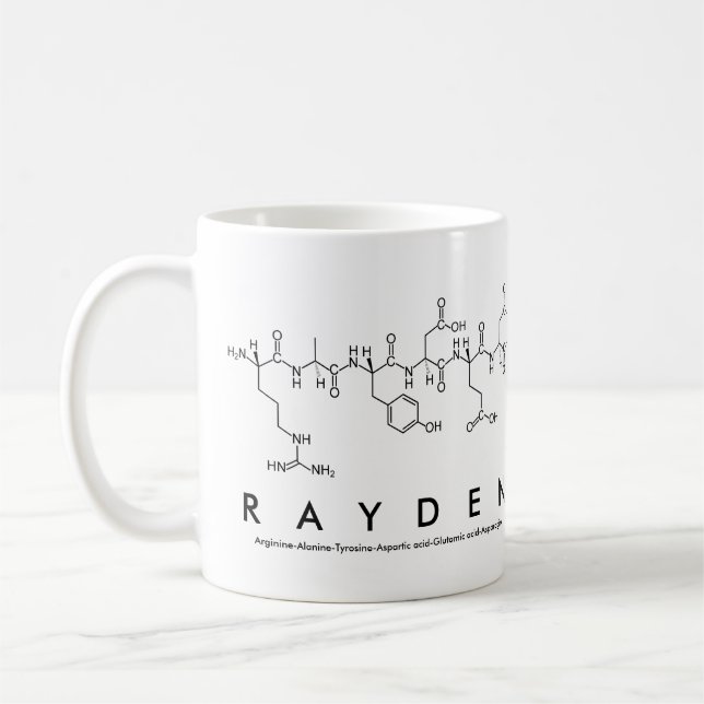 Rayden peptide namn mugg (Vänster)