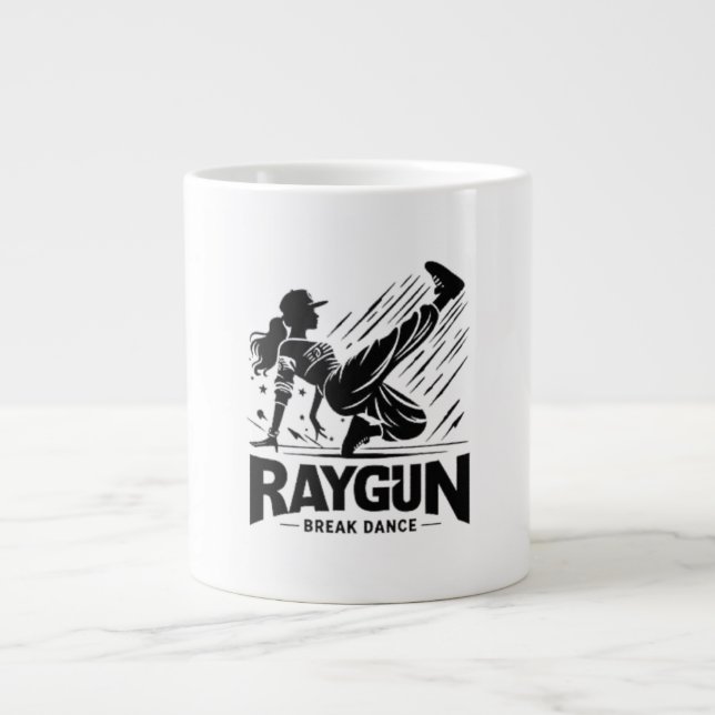 Raygun Raygun Brydancer,brott Jumbo Mugg (Framsidan)