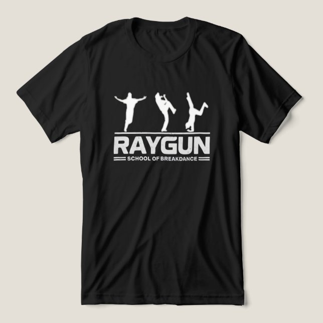 Raygun School of Breakdance T Shirt (Design Framsida)