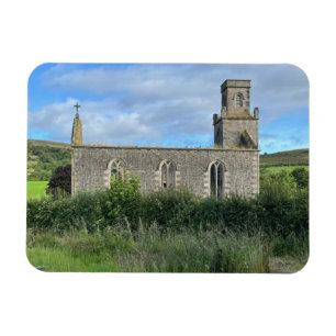 Raylict St Colmac Church Isle of Bute Scotland Magnet