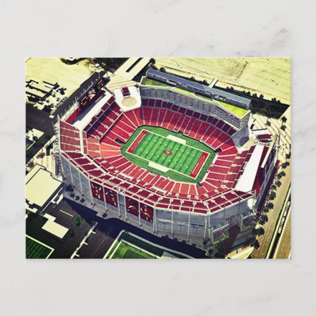 Raymond James Stadium,Tampa,FL Aerial View Helg Vykort (Framsida)