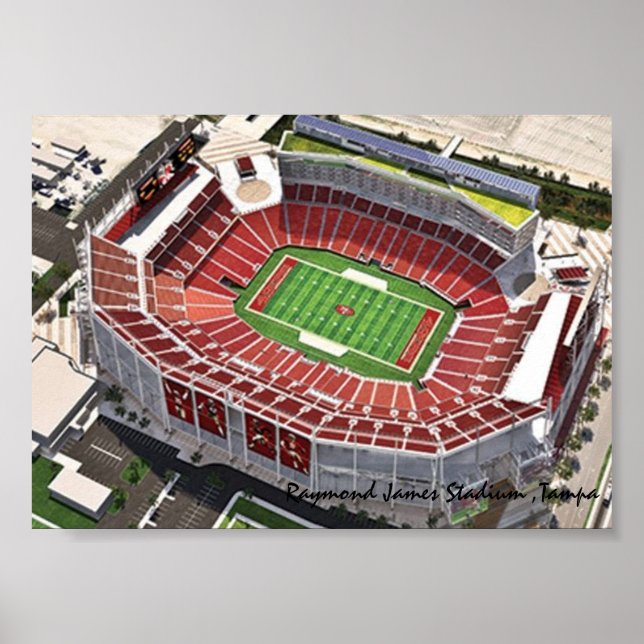 Raymond James Stadium,Tampa,FL Poster (Framsidan)