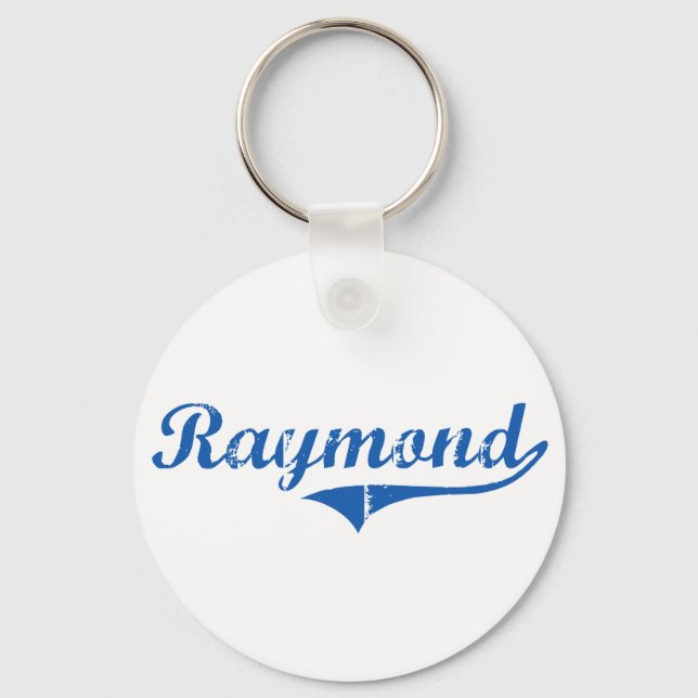 Raymond New Hampshire Classic Design Nyckelring (Framsida)