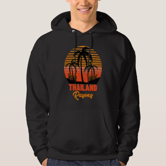 Rayong Thailand Hoodie (Framsida)