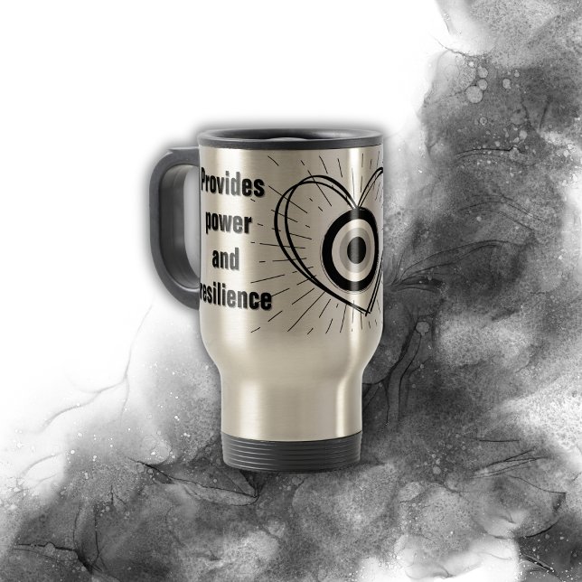 Rays, Heart, Black Evil Öga Protection monogram | Resemugg (Skapare uppladdad)
