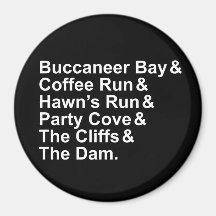 Raystown Sjö Hangouts Magnet