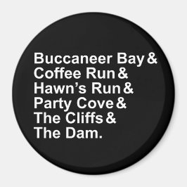 Raystown Sjö Hangouts Magnet