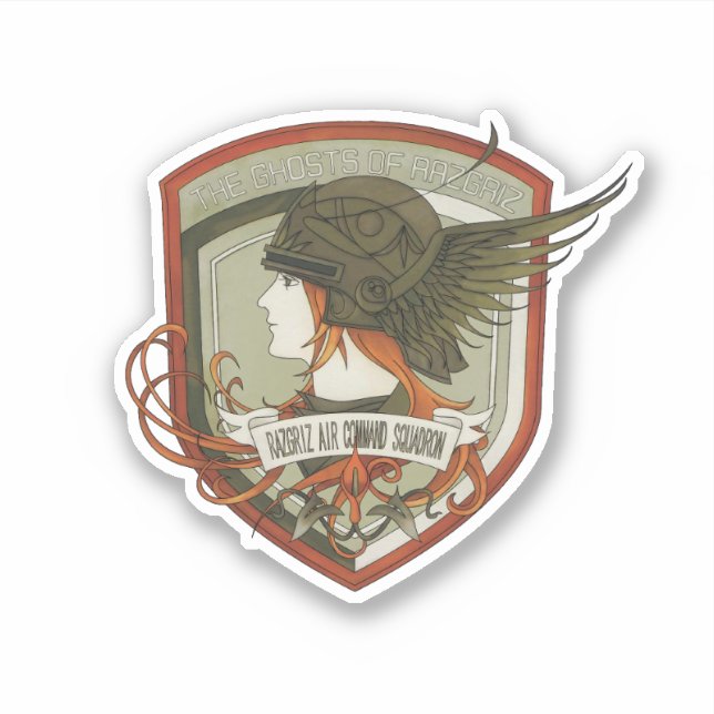 Razgriz Squadron Klistermärken (Framsida)