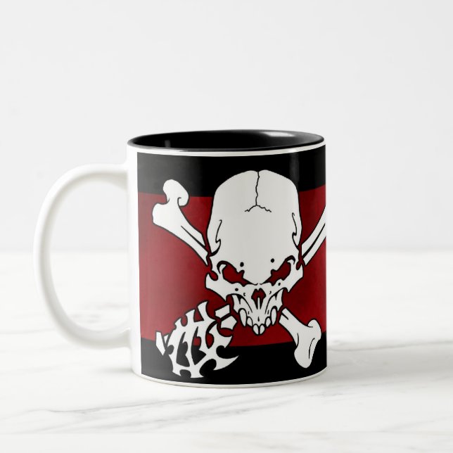 Razig kaffemugg (Vänster)