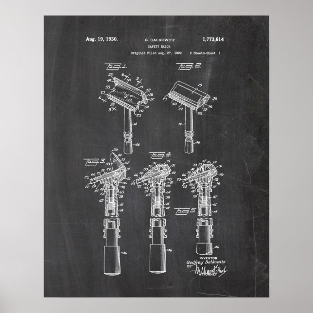 Razor Patent Poster (Framsidan)