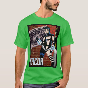 Razor-Pinup T Shirt