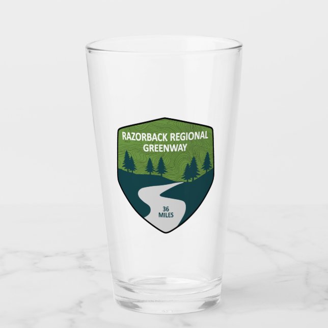 Razorback Regional Greenway Glaskopp (Framsida)