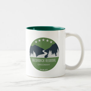 Razorback Regional Greenway Två-Tonad Mugg