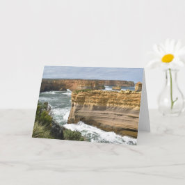 Razorback Victoria Blank Greeting Card Kort