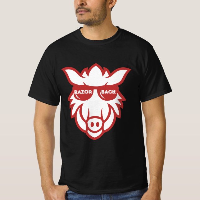 RazorBackSchool Sportfantast Team Spirit T Shirt (Framsida)