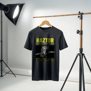 RAZTOR – Savage Tiger Alpha Warrior T-Shirt Rase