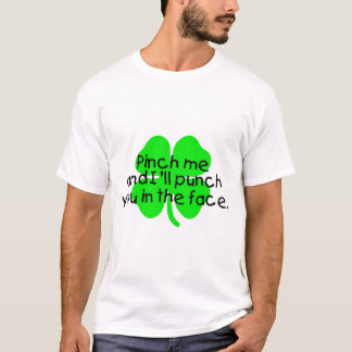 Razzia mig och mig ska stansmaskin dig i ansiktet t-shirt