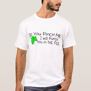Razzia mig och mig ska stansmaskin dig i ansiktet tee shirt