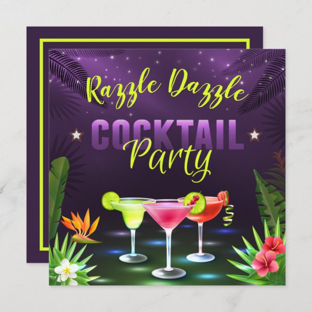 Razzle Dazzle Cocktail Mixer Mojito Party (Fram/baksida)