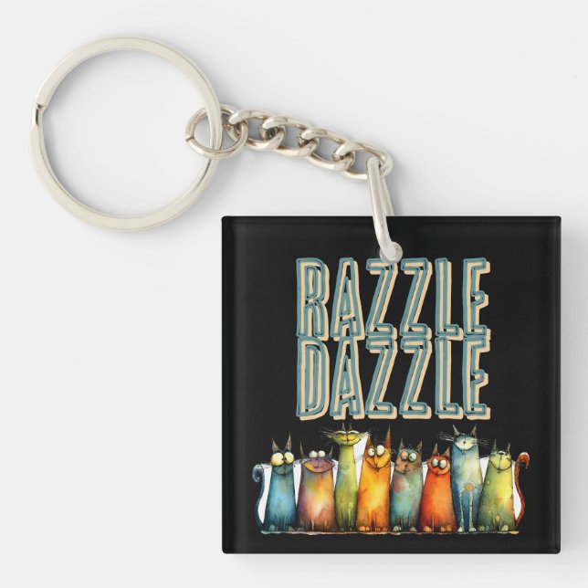 Razzle Dazzle Nyckelring (Framsidan)