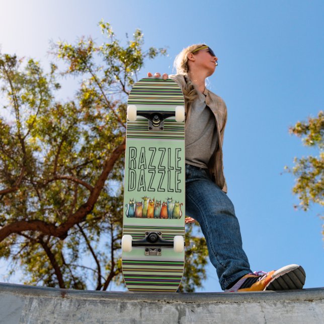 Razzle Dazzle Skateboard (Utomhus 1)