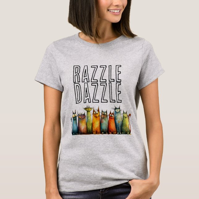 Razzle Dazzle T-Shirt (Framsida)