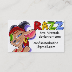 Razzvisitkortar Visitkort