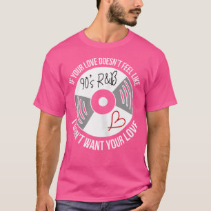Rb Artist Girls Vintage 90 S R och B grafik T Shirt