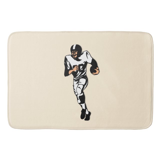 RB Fotbollsspelare / Sportdesign Badrumsmatta (Framsidan)