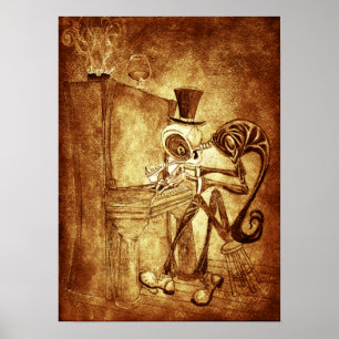 RB pianospelare Poster
