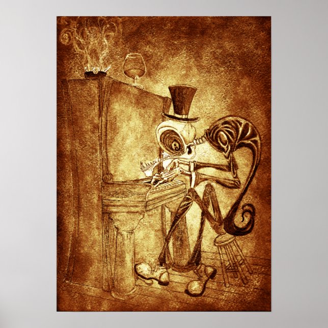 RB pianospelaren Poster (Framsidan)