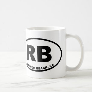 RB Redondo Beach Kaffemugg