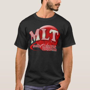 RBC MLT LABORATORY SWOOSH LOGOTYP - MED LAB TECH TEE
