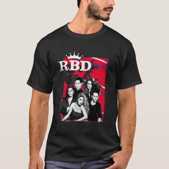 Rbd Rebelde Tour 2023 Rebelde Concert T Shirt (Framsida)
