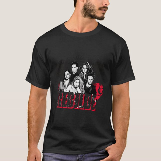 Rbd Rebelde Turné 2023 Rebelde Konsert T Shirt (Framsida)