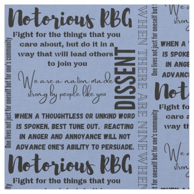 RBG blå Tyg (Närbild)