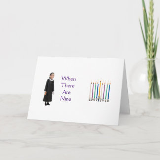 RBG Chanukah-kort Kort