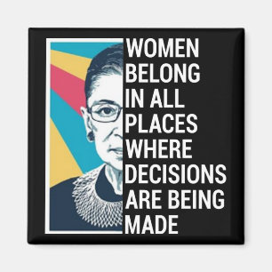 RBG-citat, Ruth Bader Ginsburg-citat Magnet