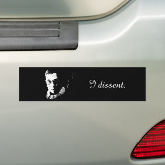 RBG I avvisade. - Bumper Sticker Bildekal