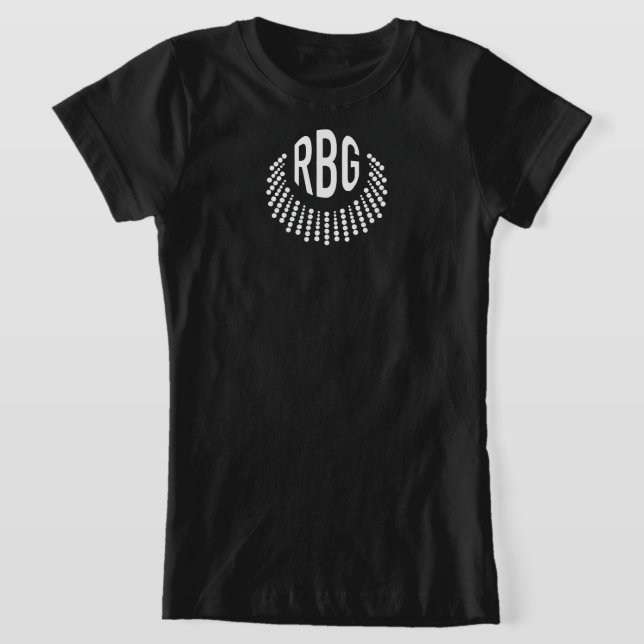 RBG-ignorerat Necklace | T-Shirt | Flickor (Laydown)