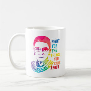 RBG kämpar för Saken du bryr dig om Kaffemugg