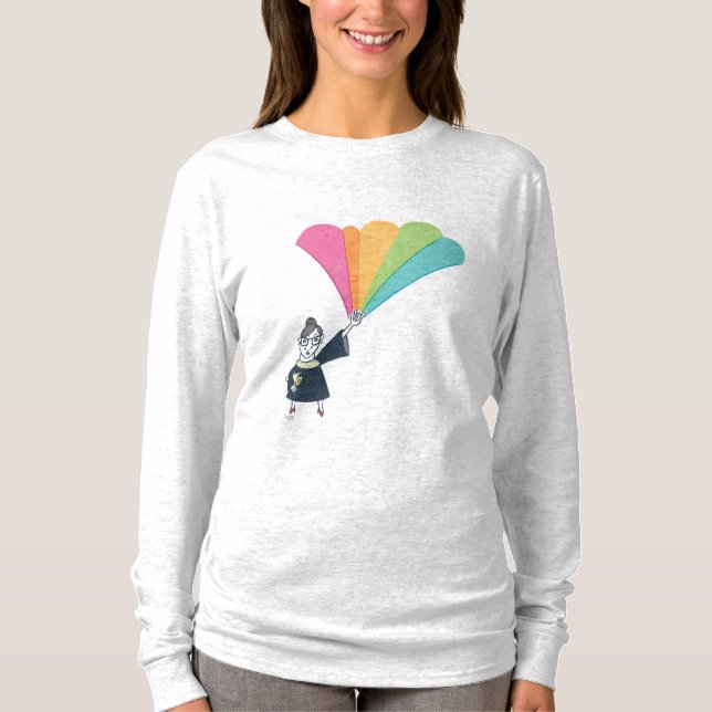 RBG-långärmad T-shirt (Framsida)