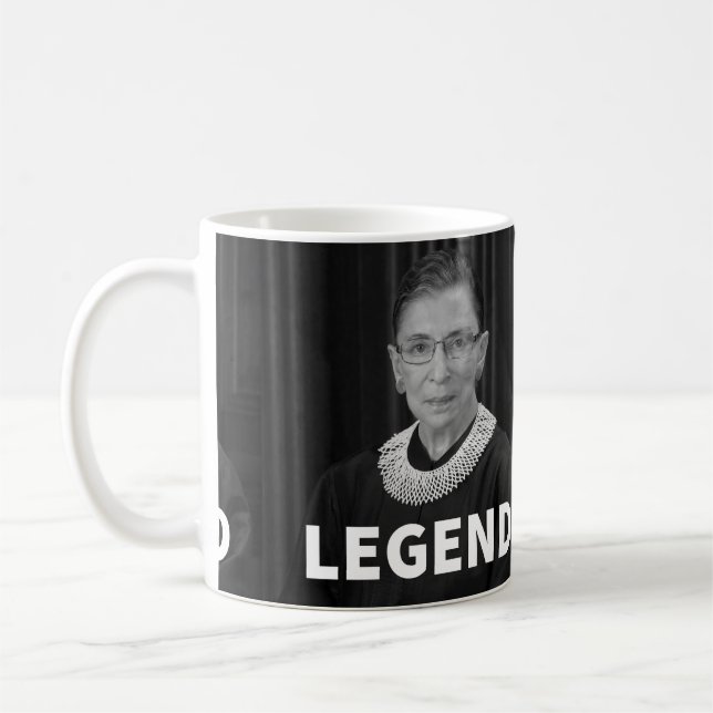 RBG"LEGEND" Mugg (Ruth Bader Ginsburg) (Vänster)