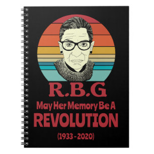 RBG - Minnet kan vara en Revolution Anteckningsbok