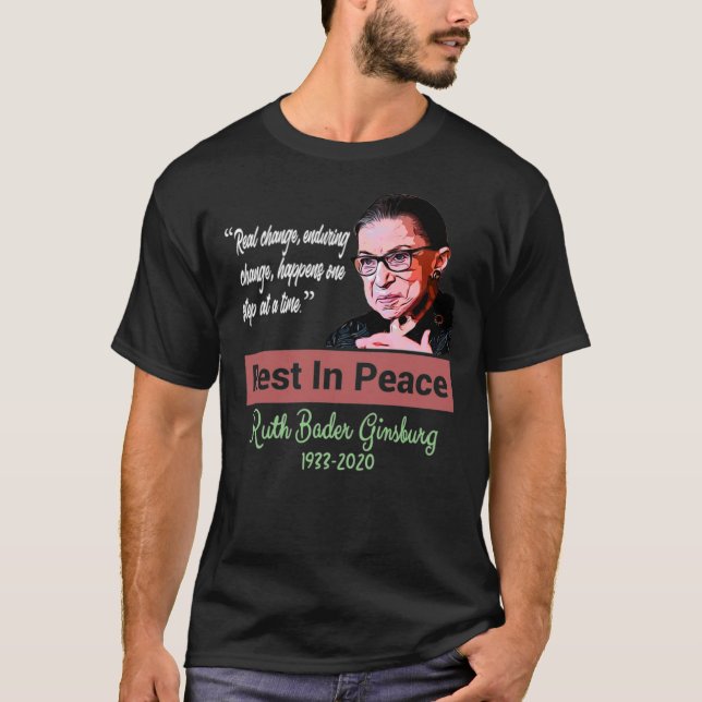 RBG när det finns nio klassiska T-Shirt (Framsida)
