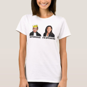RBG Nog Kamala Harris jag talar T Shirt