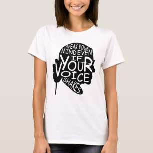 RBG, notoriskt RBG, Ruth Bader Ginsburg T Shirt