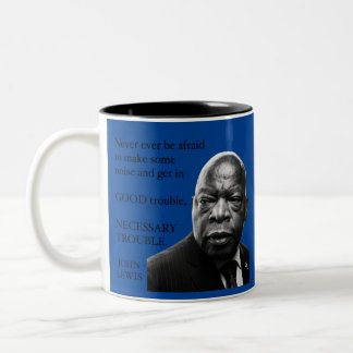 RBG och John Lewis Quote Mugg