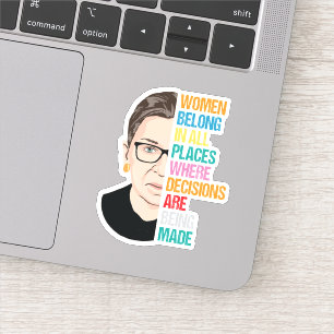 RBG, RBG-citat, Ruth Bader Ginsburg Klistermärken