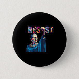 Rbg Resistant Feminist Funny Citat Knapp